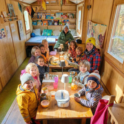 Mittagsschlaf und Abholzeit